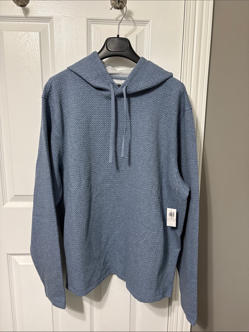 Old Navy Active Recharge Fleece Hoodie Light Blue - 4-Way Stretch